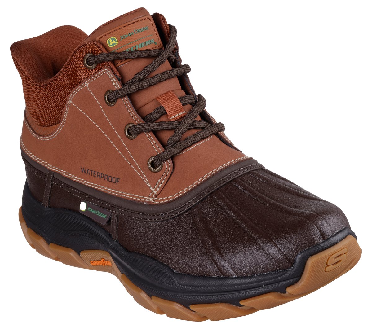 Men Slip-ins John Deere Waterproof Relaxed Fit: Respected - Swamper