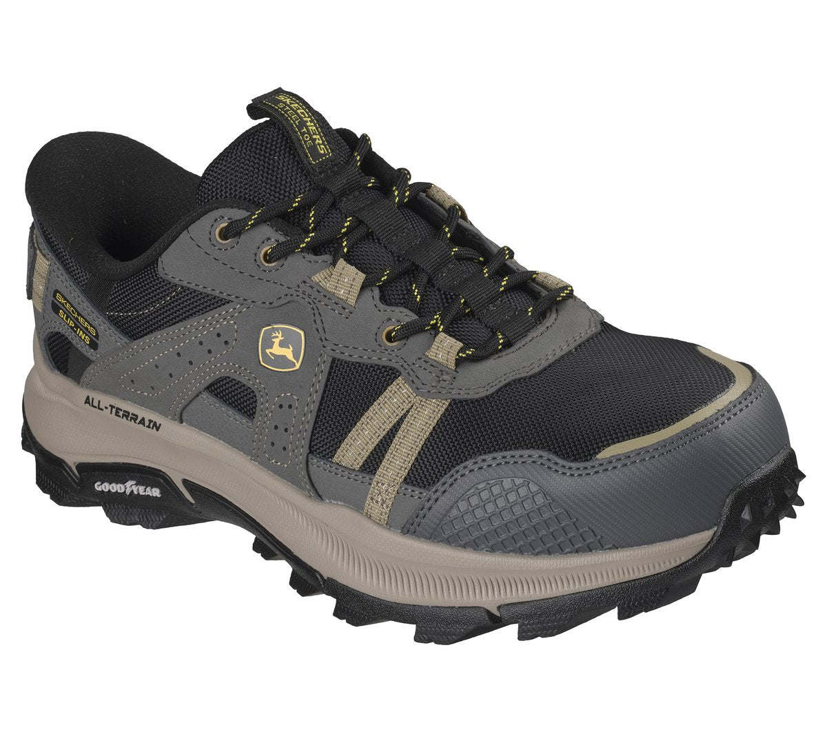 Men Slip-ins John Deere Relaxed Fit: Equalizer 5.0 Trail - Orchard ST