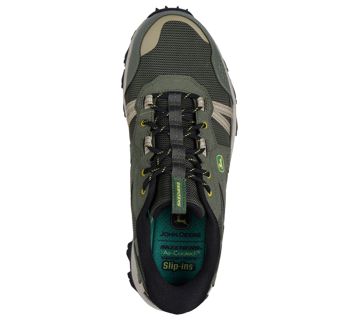 Men Slip-ins John Deere Relaxed Fit: Equalizer 5.0 Trail - Harvest