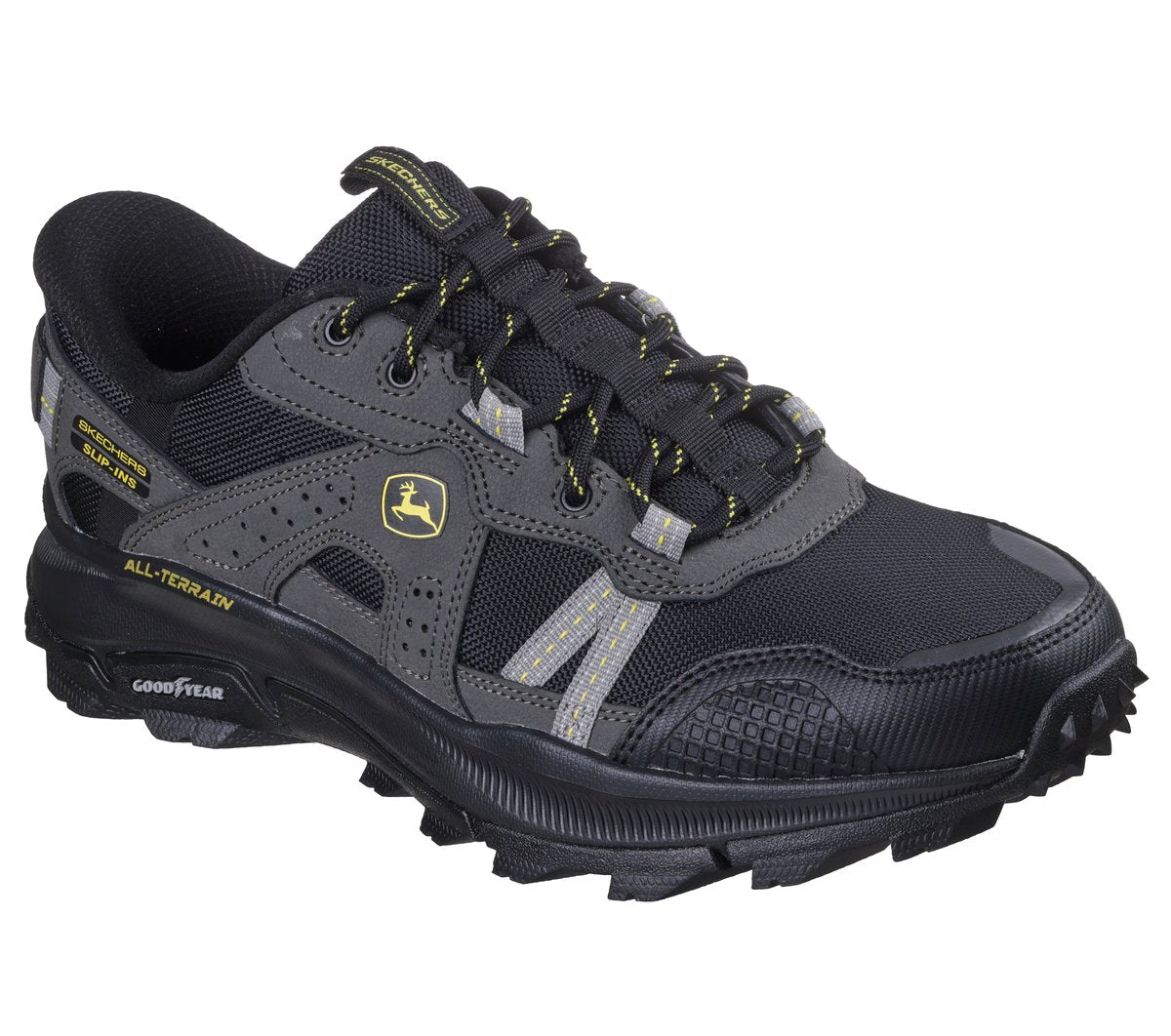 Men Slip-ins John Deere Relaxed Fit: Equalizer 5.0 Trail - Harvest