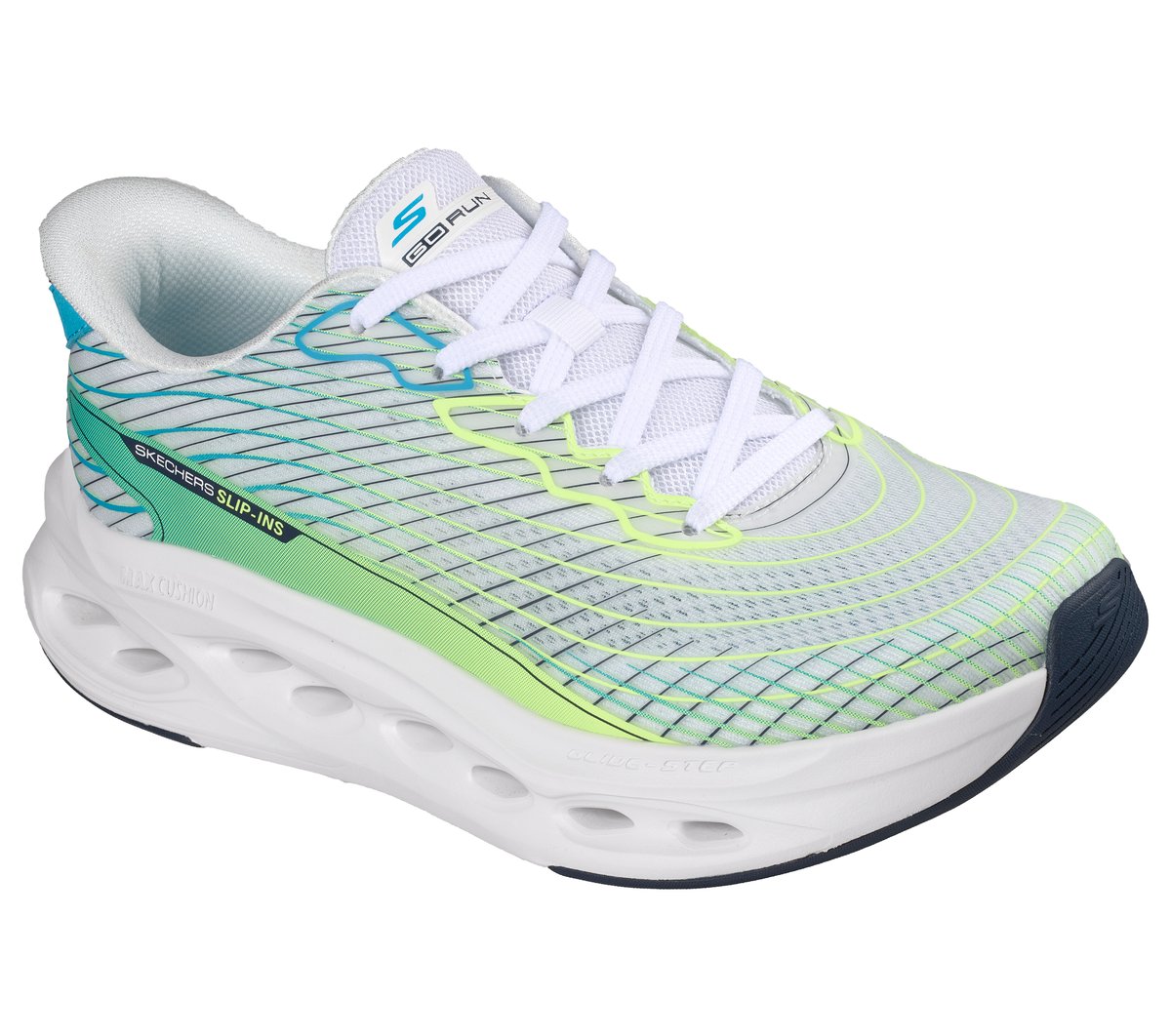 Men Slip-ins: Max Cushioning Glide-Step - Sapphire