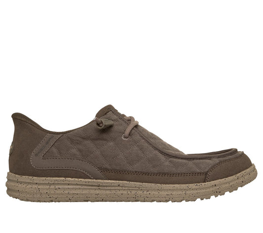 Men Slip-ins Relaxed Fit: Melson - Cozy Fit Diamond Moc
