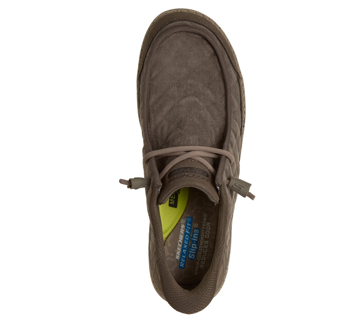 Men Slip-ins Relaxed Fit: Melson - Cozy Fit Diamond Moc