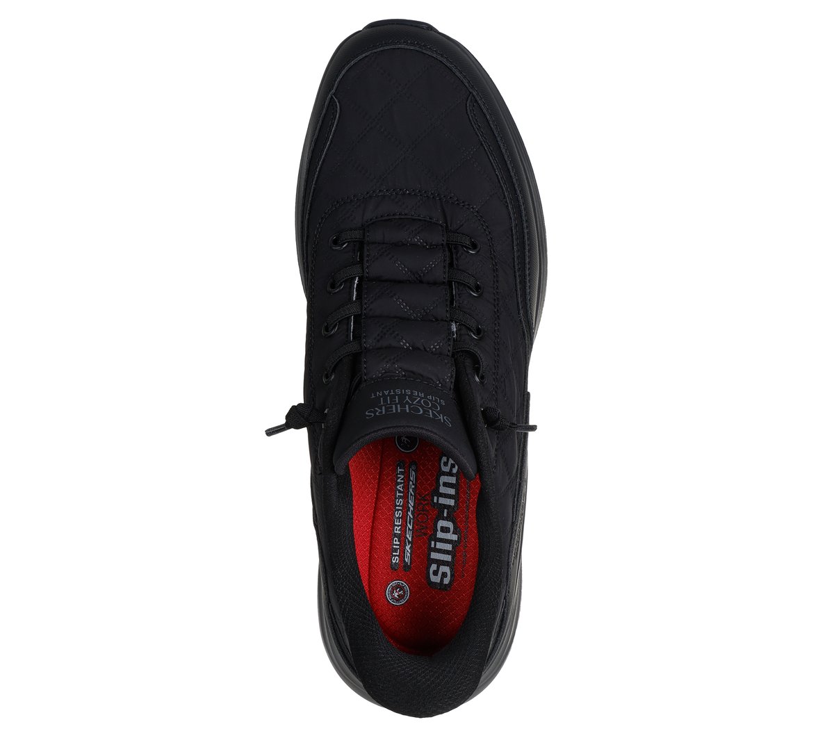 Men Slip-ins Work Slip-Resistant: Contour Foam - Cozy Fit