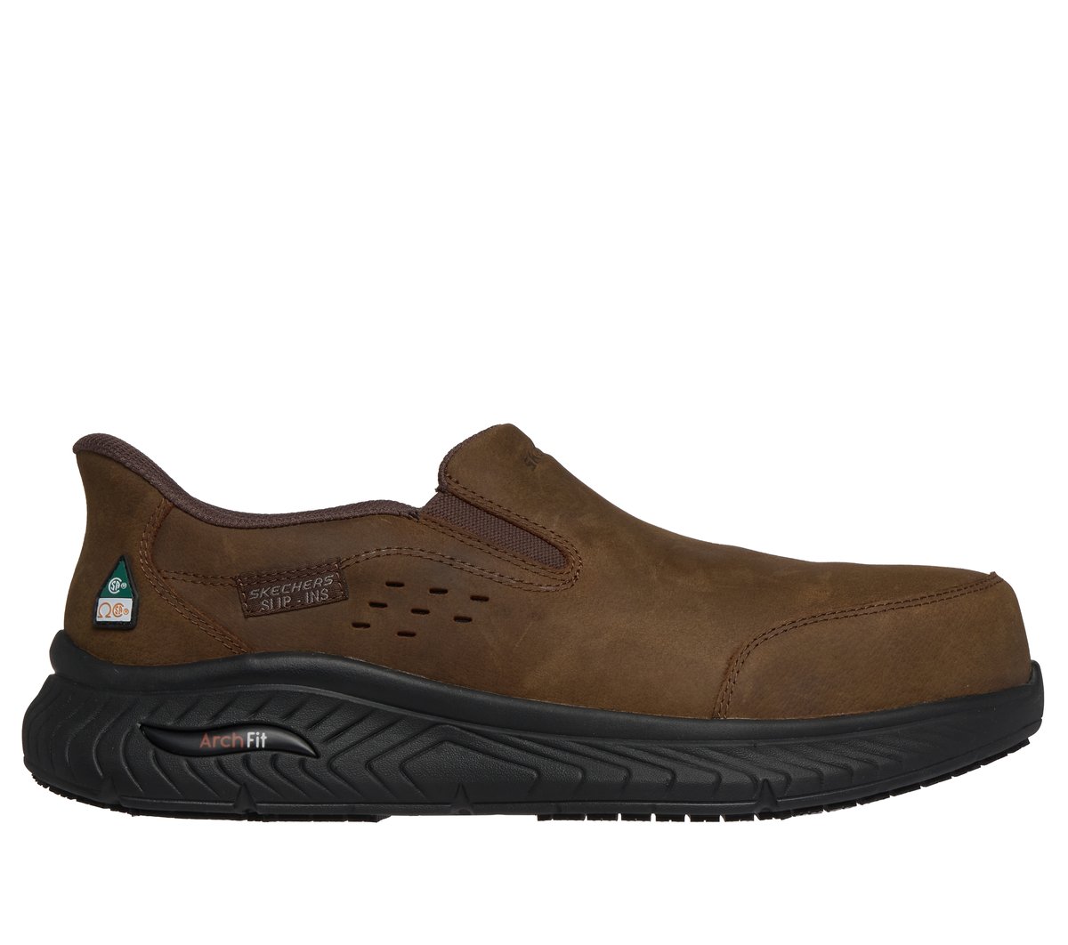 Men Slip-ins Work Slip-Resistant: Arch Fit Crosser