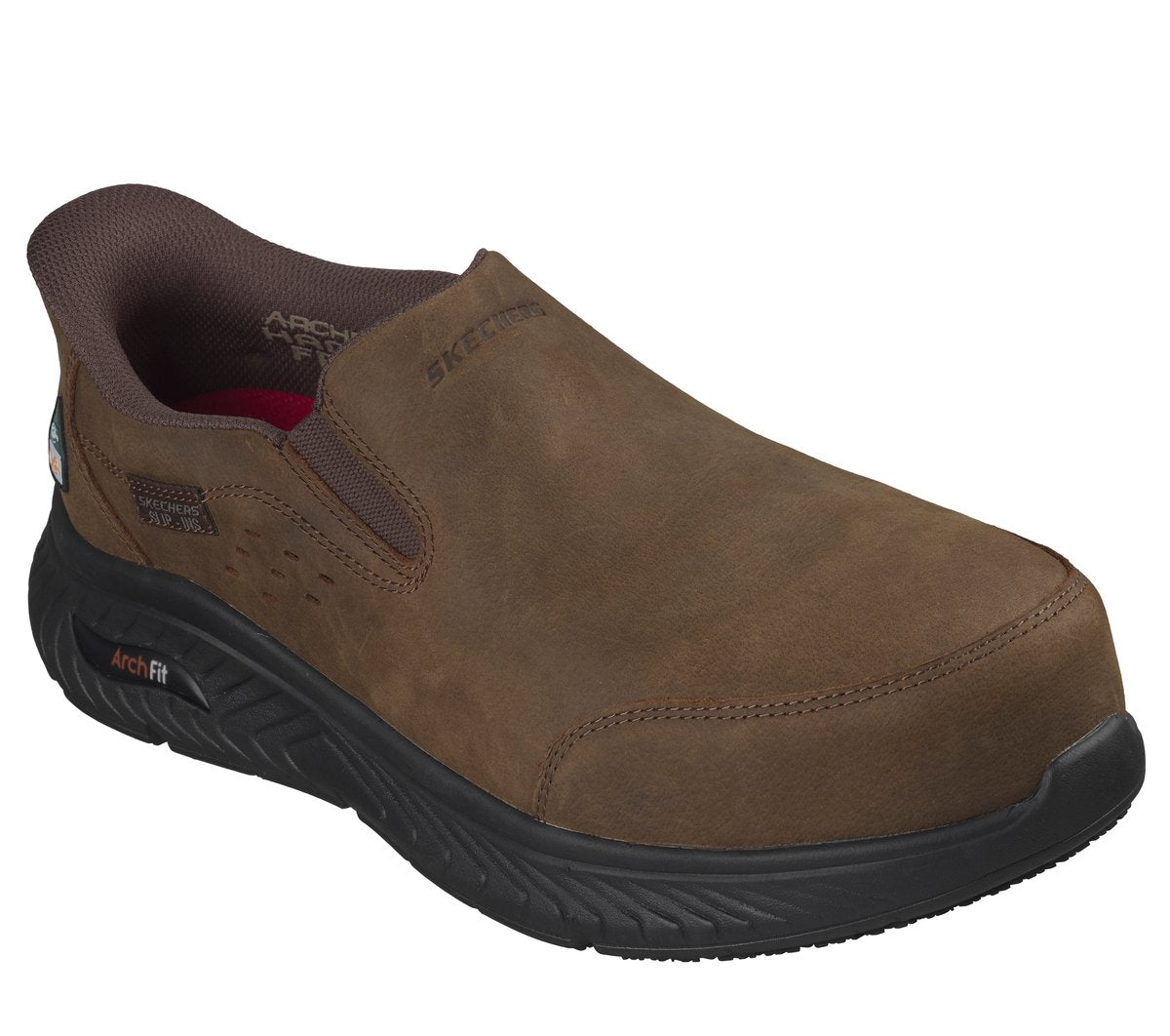Men Slip-ins Work Slip-Resistant: Arch Fit Crosser