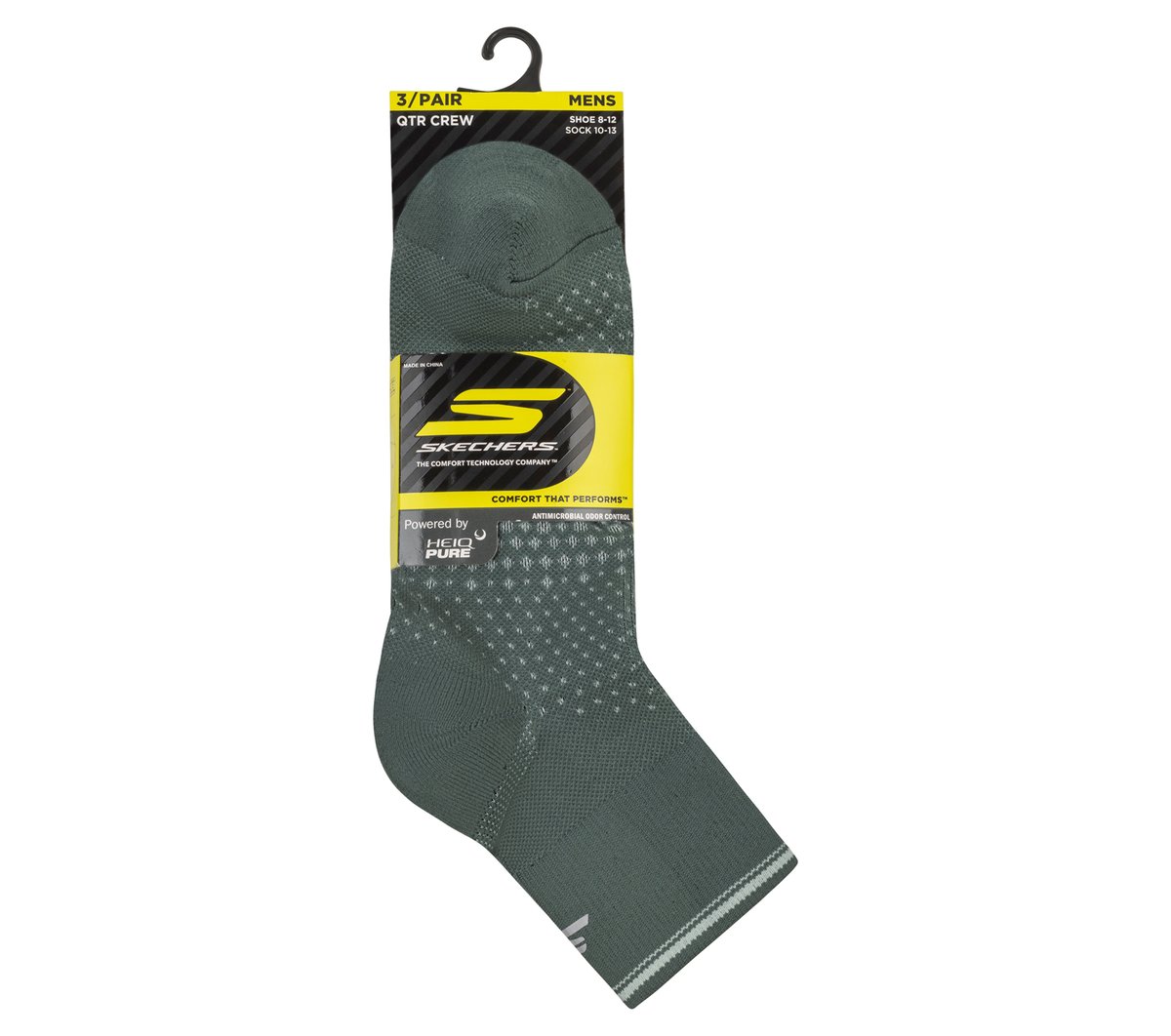 Men 3 Pack Men's Performance Running Quarter Socks