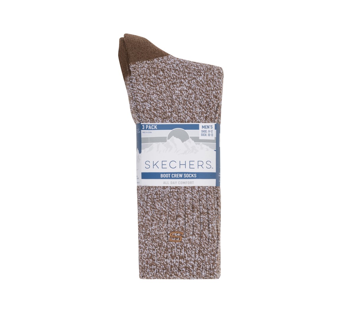 Men Super Soft Boot Crew Socks - 3 Pack
