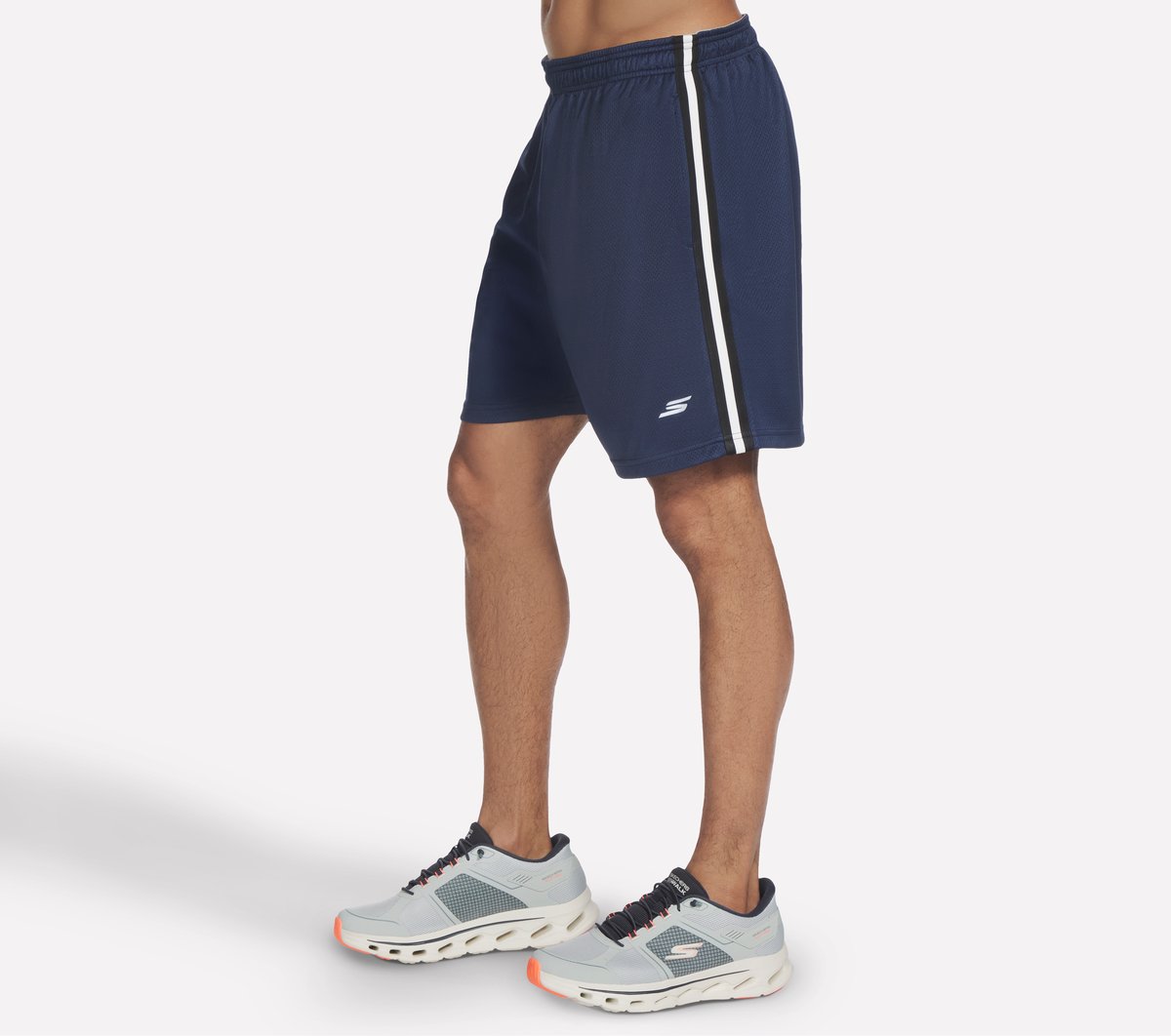 Men Hoops 7 Inch Colorblocked Short