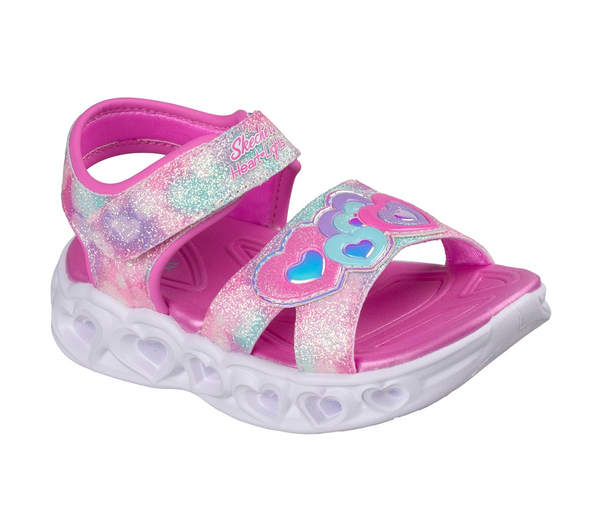 Kids S-Lights: Heart Lights Sandal - Heart Beam