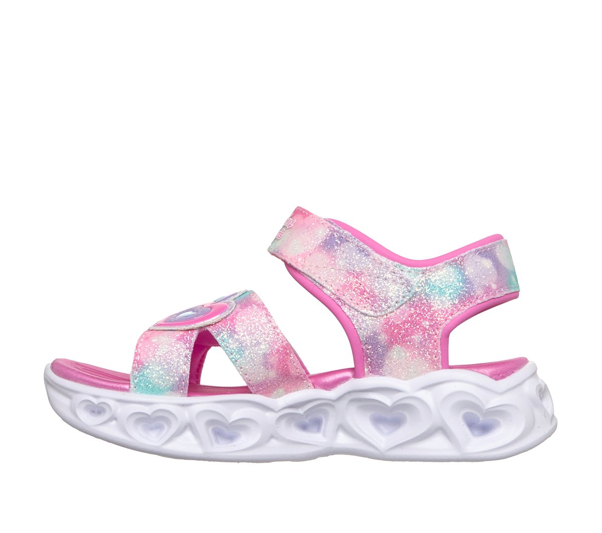 Kids S-Lights: Heart Lights Sandal - Heart Beam
