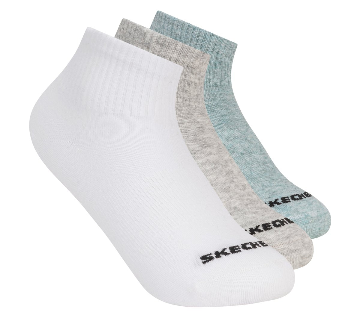 Kids 3 Pack Boys' Quarter Crew Cotton Socks