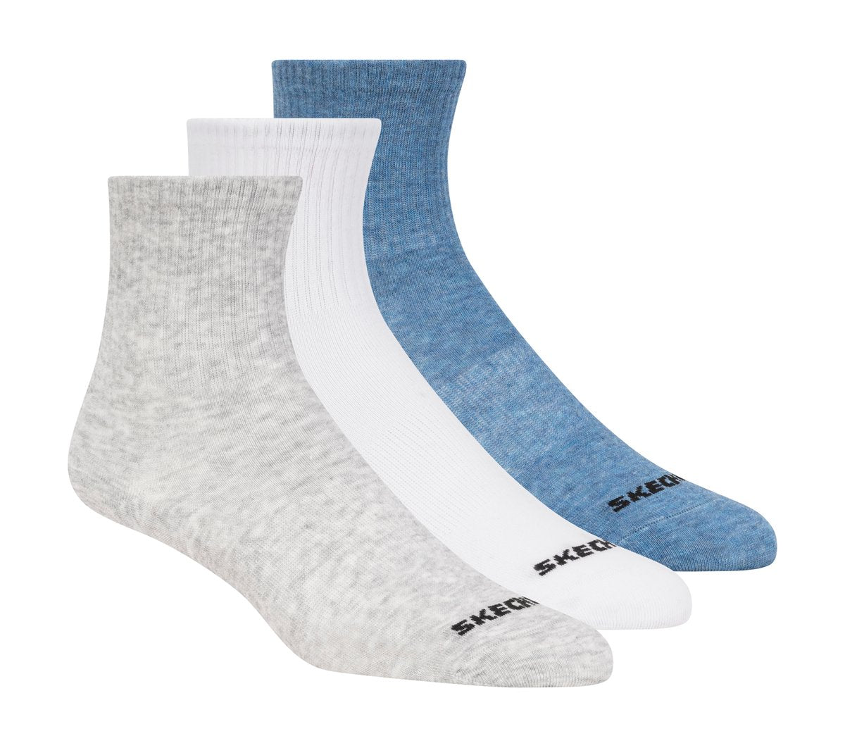 Kids 3 Pack Boys' Crew Cotton Socks